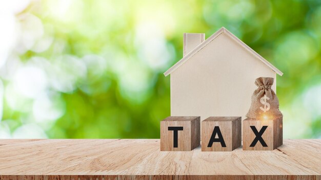 Houses and bag of taxes Real estate tax Taxation on purchase or sale of home Maintenance of housing and land Tax interest Fees and duties Rental business Return on investment Taxes relief