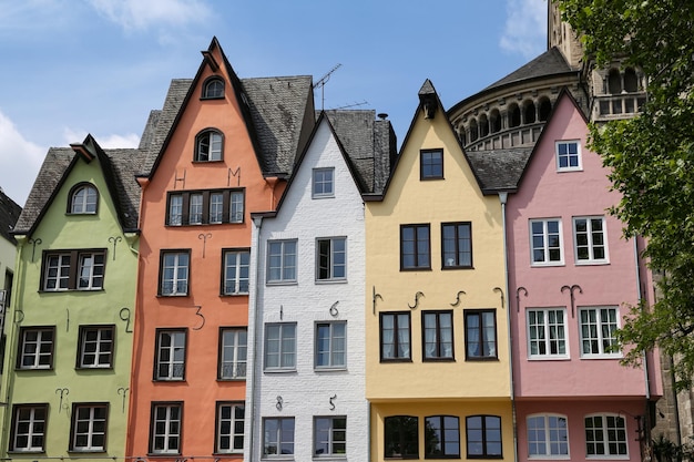 Houses in Cologne Germany