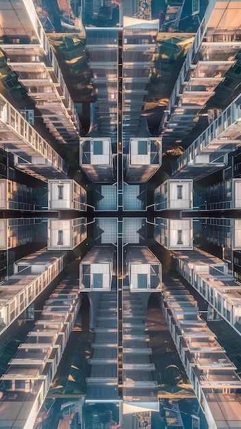 Housing development from above