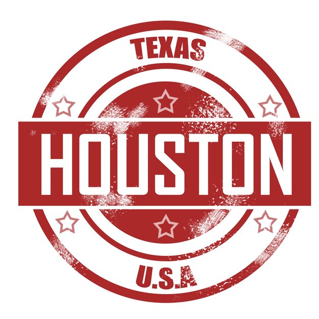 Houston stamp