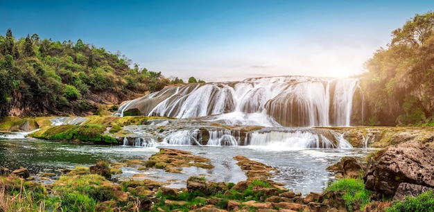 Huangguoshu Waterfall in Guizhou Province China