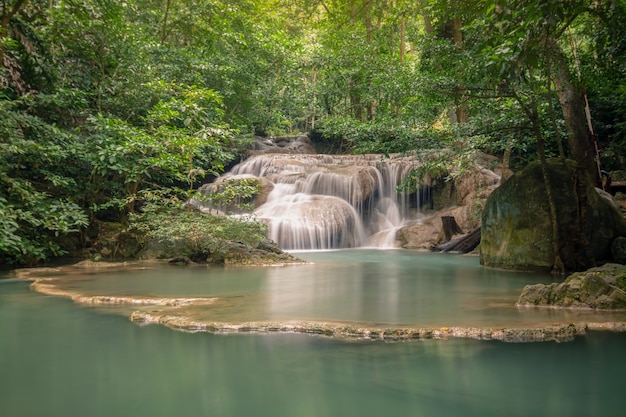 Huay Mae Kamin Waterfall,Sri Nakarin National Park,Thailand Waterfalls