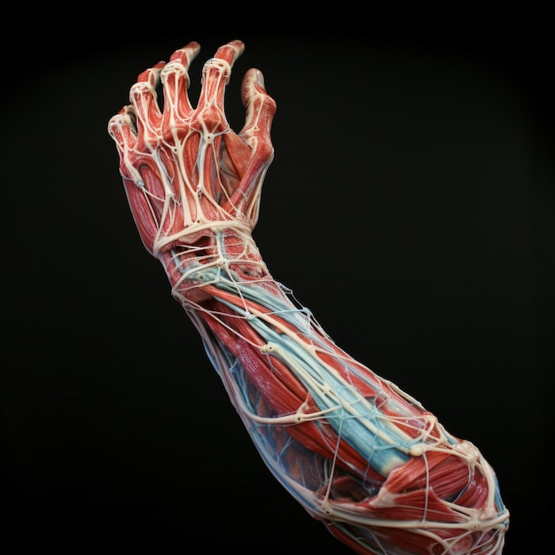 Human arm anatomy