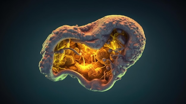 Human Gallbladder and Pancreas Anatomy