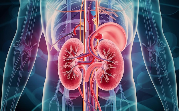 Human Kidney anatomy