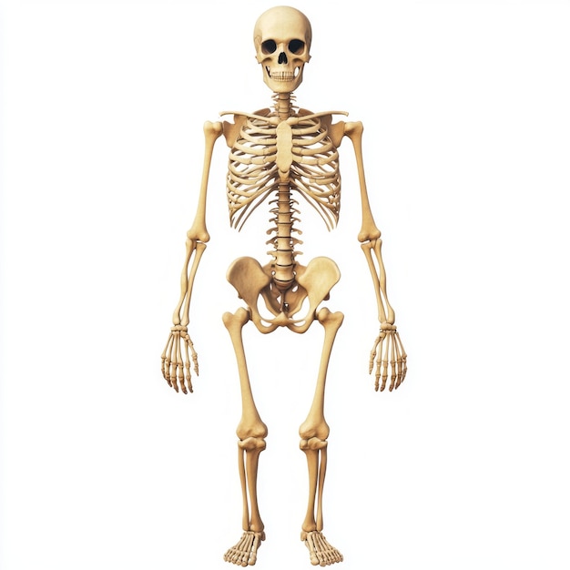 Photo human skeletal system anatomy a complete guide with detailed illustrations 1