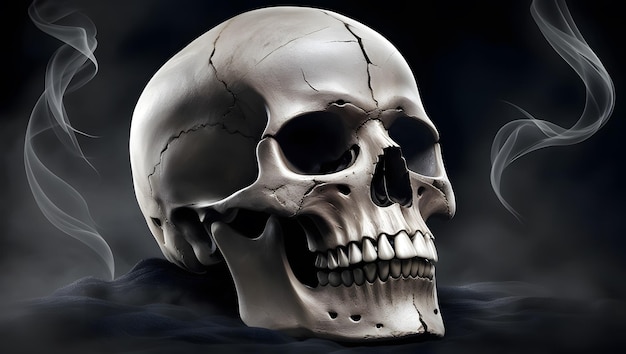 Human Skull photography