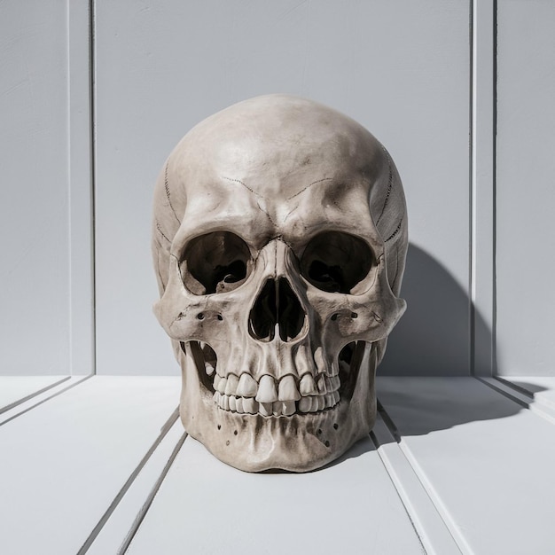 human skull