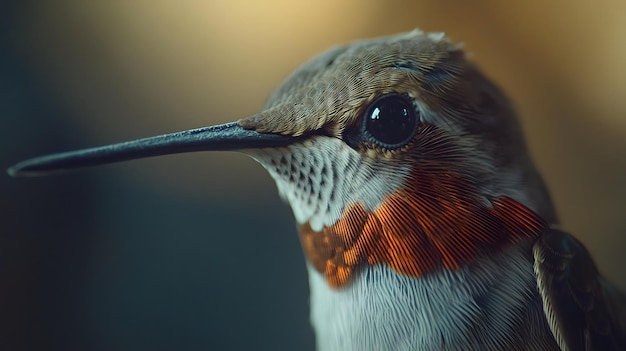 Photo hummingbird portrait