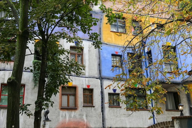 Hundertwasserhaus in Vienna Austria