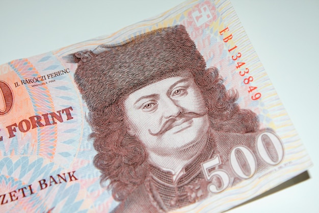 Hungarian 500 Forint Banknote