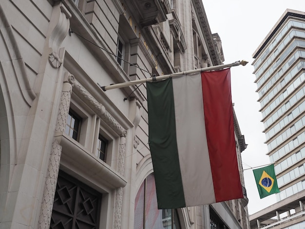 Hungarian flag of Hungary