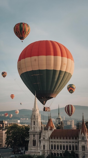 Hungary balloons