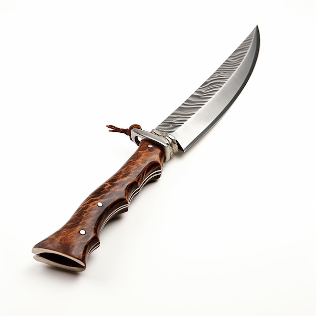 Hunting knife with white background high quality ul