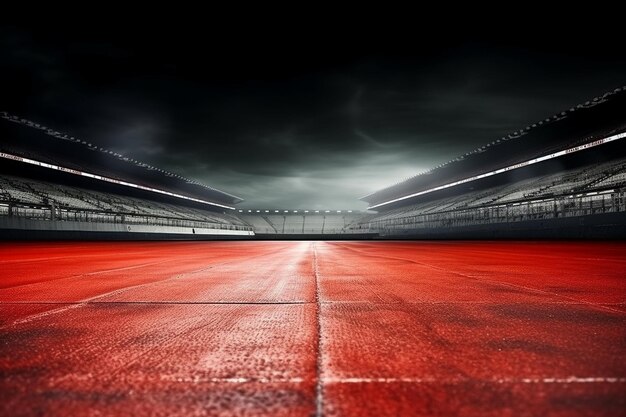 Hushed Racing Track Background