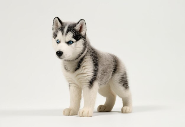 Husky dog isolated