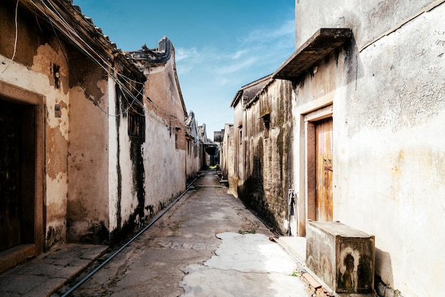 Hutong in the ancient village