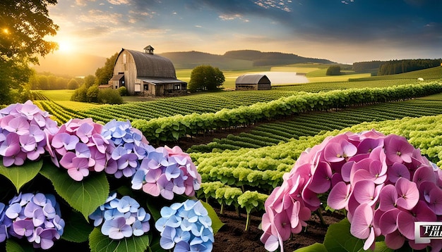 Hydrangea and Farms