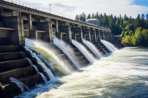 Hydroelectric energy power plant