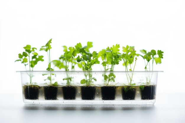 Hydroponic Growth Solution Isolated On A White Background