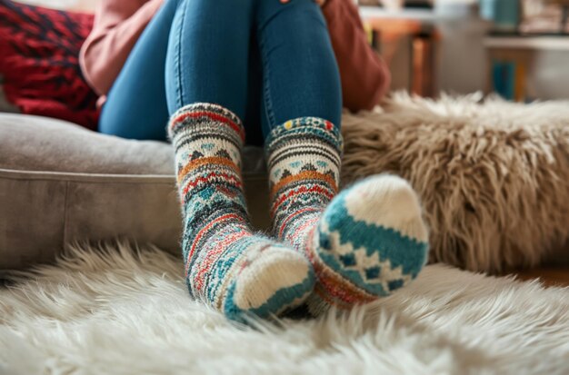 Photo hygge lifestyle in winter