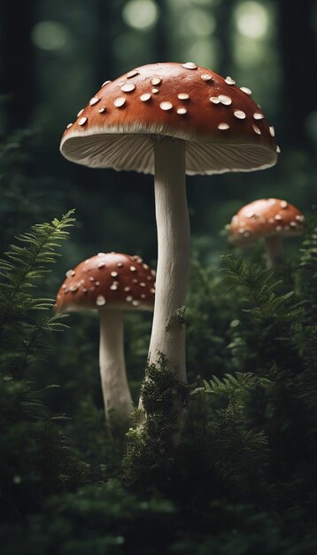 Hyper Realistic Mushroom