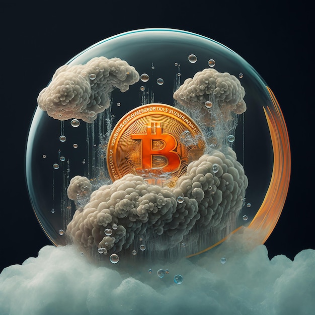 Hyperrealist Bitcoin Wallpaper