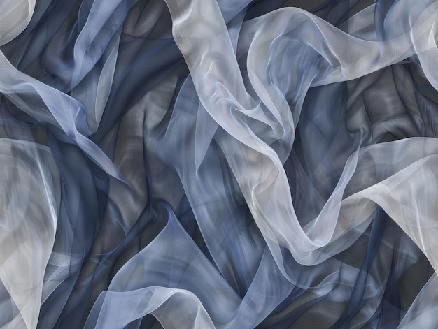 Hyperrealistic natural look Abstract watercolor background with dark blue and white colors smoke tex