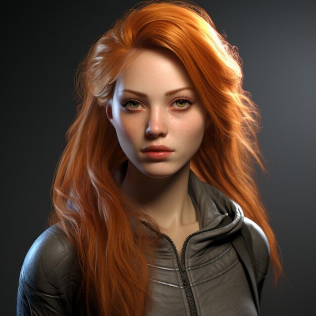 Hyperrealistic Zbrush Sculpt Of Beautiful Female Morph With Dynamic Lighting