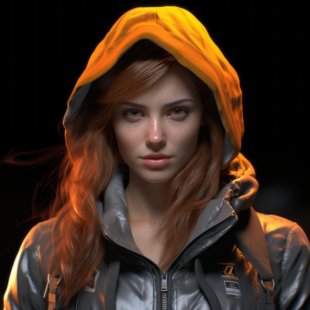 Hyperrealistic Zbrush Sculpt Of Stunning Female Morph With Dynamic Lighting