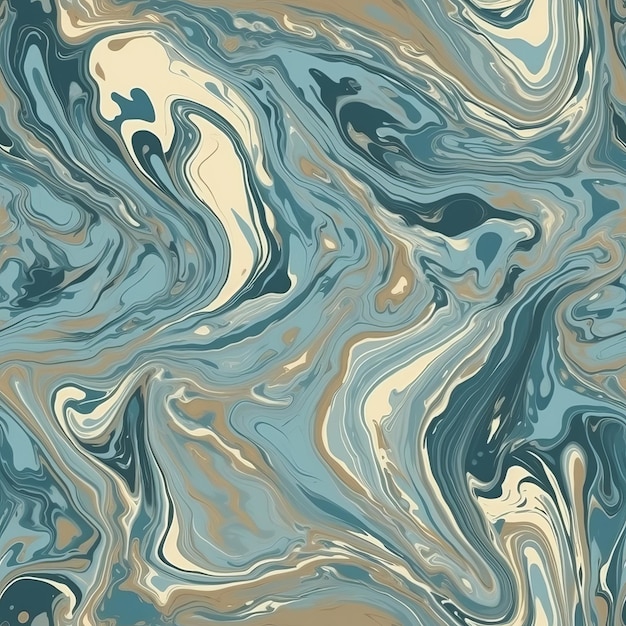 Hypothetical fluid marble organize for print and organize winds Seamless pattern