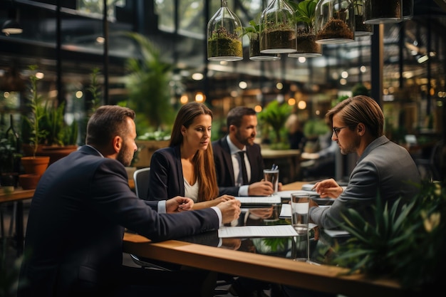 I need everyone to give me their best ideas Shot of a group of businesspeople sitting