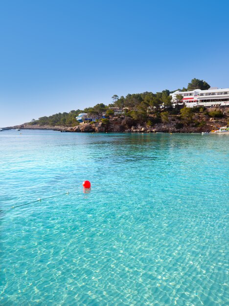 Ibiza Portinatx Arenal Gran beach in Balearics