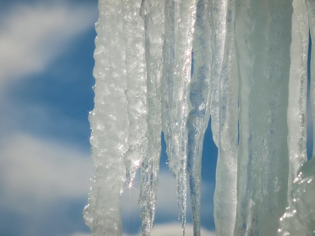 Ice Castles of Silverthorne, Colorado.