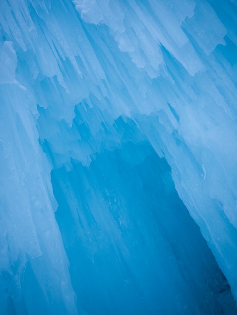 Ice Castles of Siverthorne, Colorado.