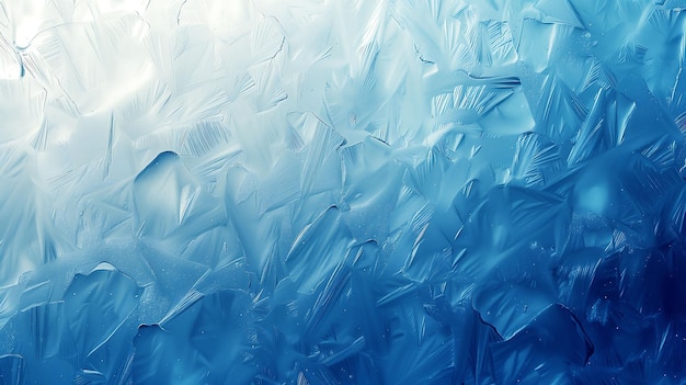 Ice cold texture background Cracked and scattered ice pieces