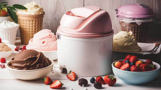 Ice cream maker Generative AI