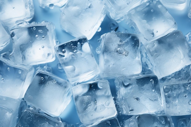 ice cubes texture background