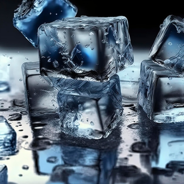 ice cubes