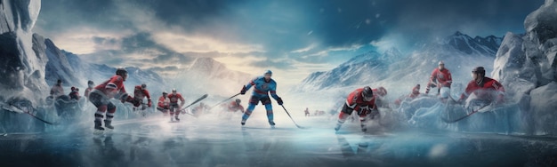 Photo ice hockey