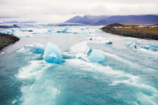 Ice landscape