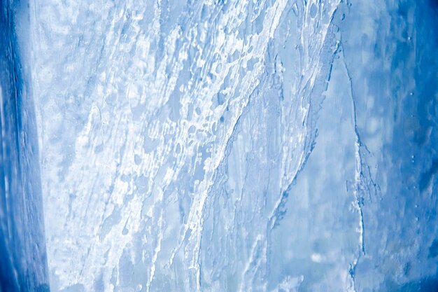 Ice texture