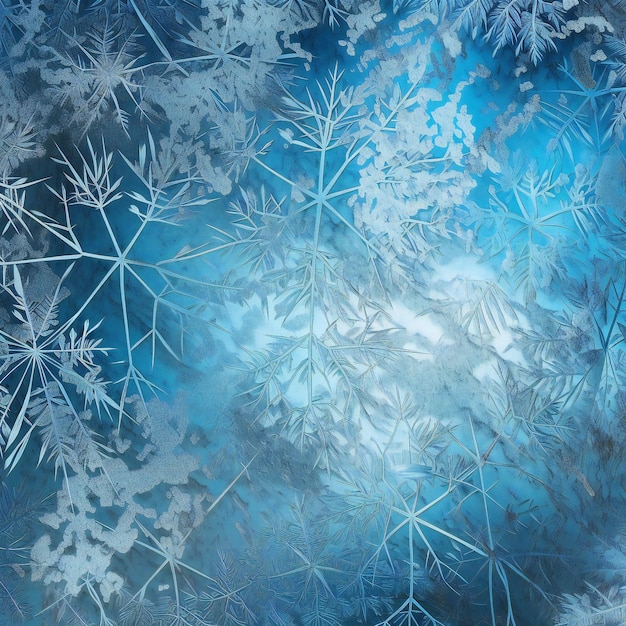 Ice winter blue cracks background abstract textures