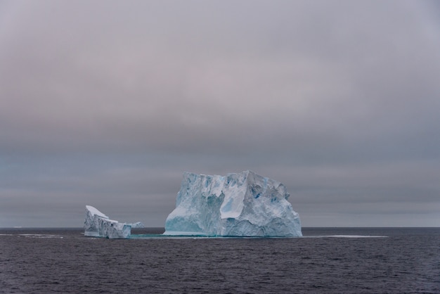 Iceberg in Antarctic sea