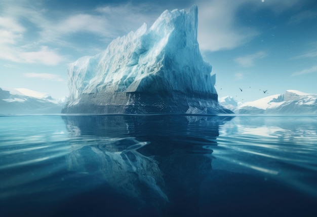 Iceberg at sea