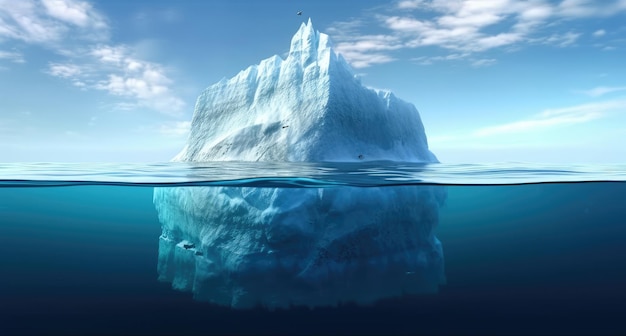 Iceberg at sea