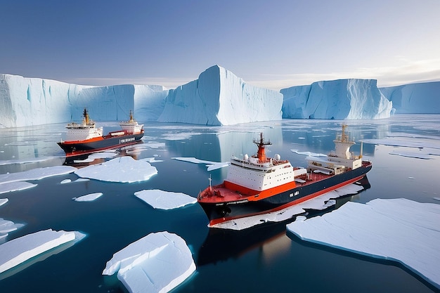 Icebreaker Ships in Polar Regions