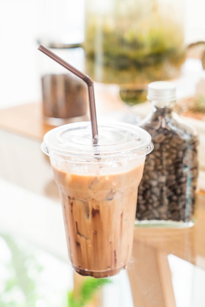 iced mocha coffee