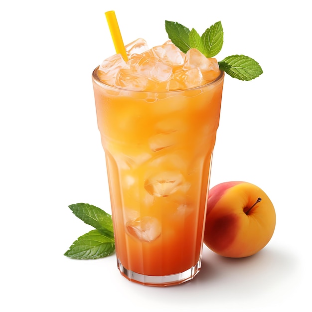 Iced Peach Drink Perfect For Drink Catalog