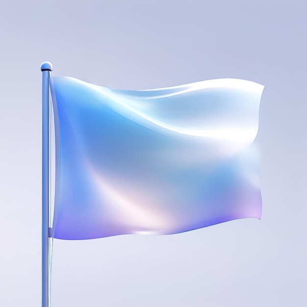 Icon of flag Glossy glass style